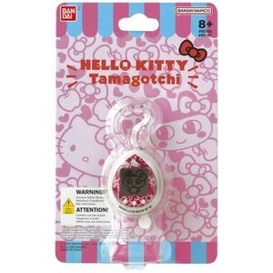 ban.do Hello Kitty Tamagotchi Keychain - Pink and White